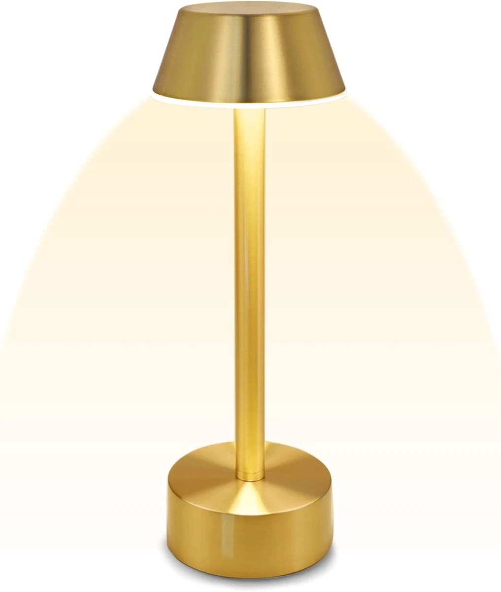 Egobasic Cordless Table Lamps Modern Rechargeable Battery LED Desk Lamp Touch