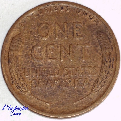 1929 Lincoln Wheat Cent - Woody Wood Grain Improper Alloy Mix - Rare Mint Error - Picture 3 of 4