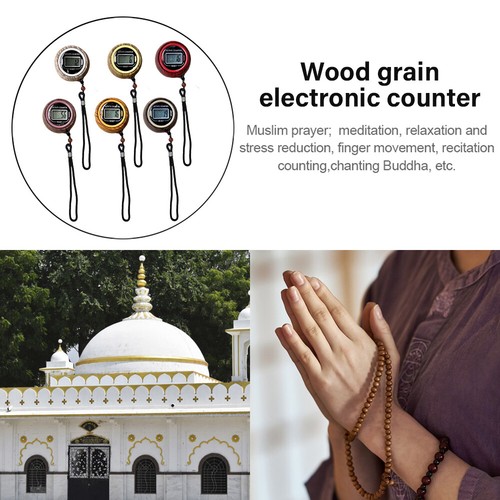 Digital Bead Finger Tally Turn Counter Tasbeh Misbaha Prayer Tasbih Golf Counter - Picture 6 of 16