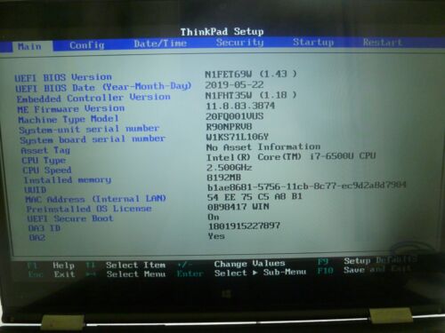 Lenovo Thinkpad X1 Carbon 1st Win 10( 8GB*256GB SSD*i7)Web*Touch*LTK*BLT*#6576* - Picture 4 of 14