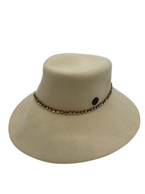 Maison Michel Paris Hat with Rhinestones Size UK S | eBay display picture 1