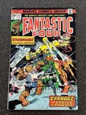 Fantastic Four #157 Carnage At Castle Latveria! Marvel Comics Bronze Age F/VF