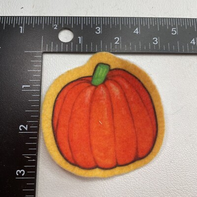 Printed On Felt Style PUMPKIN Patch 00RN