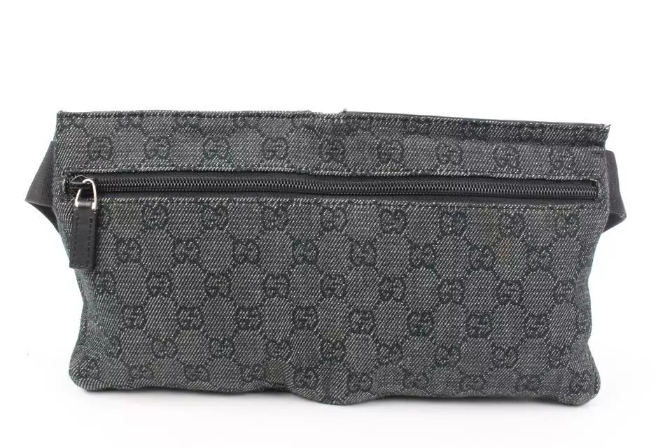 Gg supreme cheap belt bag black