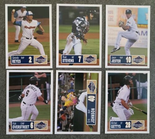 2018 San Antonio Missions cartas individuales del juego de cartas del equipo - elige a tu jugador - Imagen 2 de 5