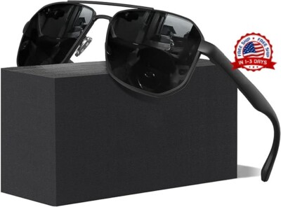 Gafas De Sol Para Hombre Lentes Para Piloto Conducir Motocicleta De Moda Casual