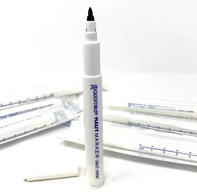 INKgrafiX® Steriler Hautstift - Skinmarker Violett Ratiomed - Lineal - Tattoo DE
