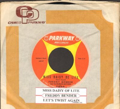 Bender, Freddy & The McGraw Brothers - Miss Daidy De Lite 45 rpm Record