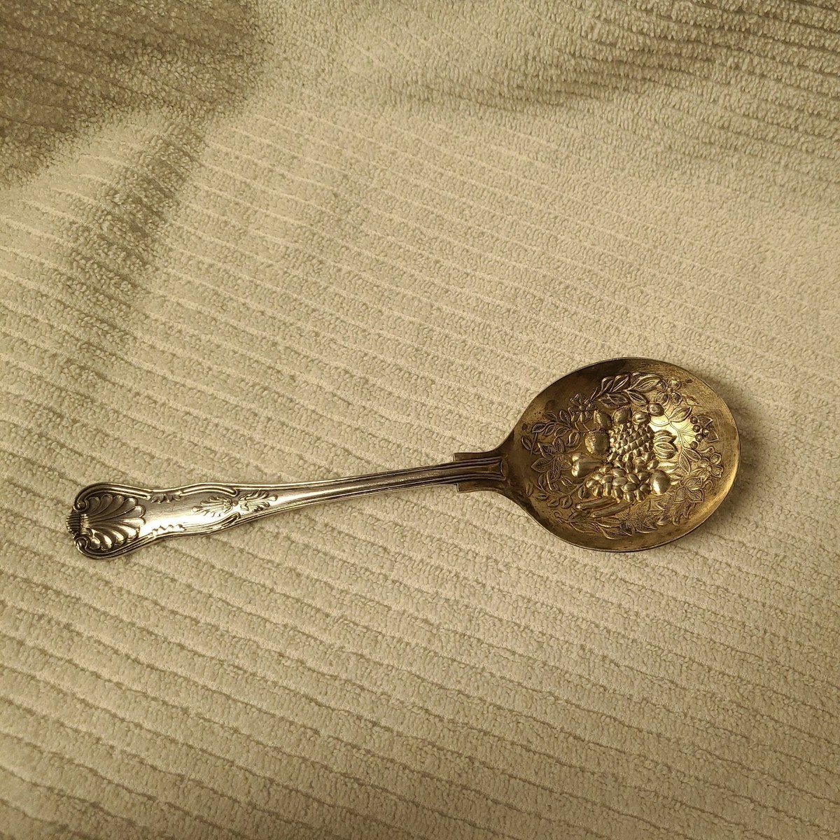 【専用】英国 アンティークスプーン EPNS AI SHEFFIELD ENGL Vintage Sheffield England EPNS Silver Plate Serving Spoon