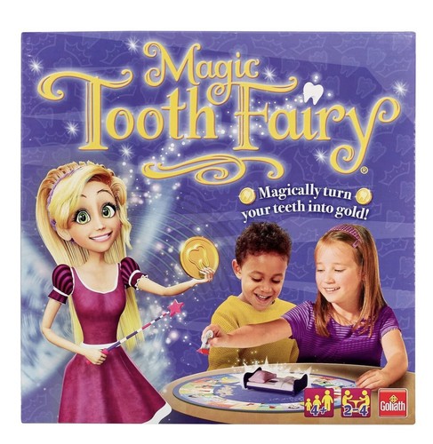 Magic Tooth Fairy Game Magically Turn Teeth Into Gold 2-4 Players Board Game