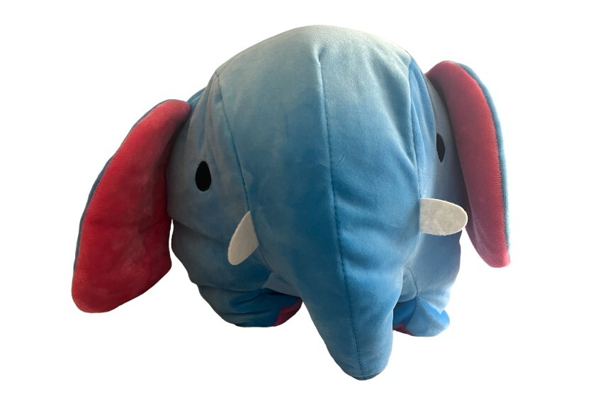 Brand New ADORABLE Soft and Squishy Blue Elephant Stuffed