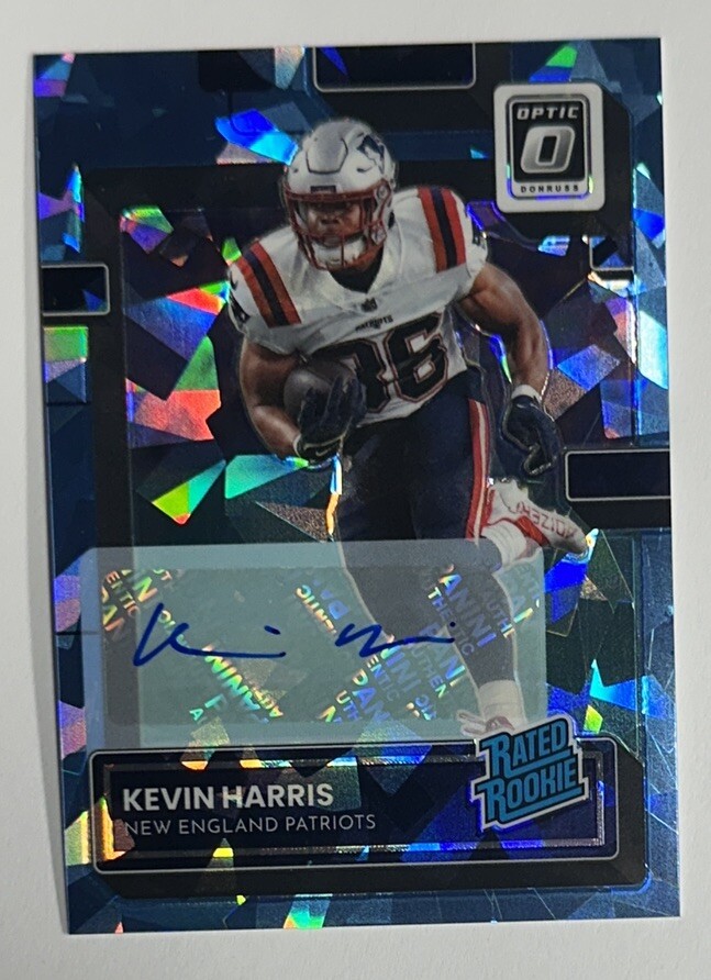 Kevin Harris Panini Donruss Optic #283 Autograph-Ice