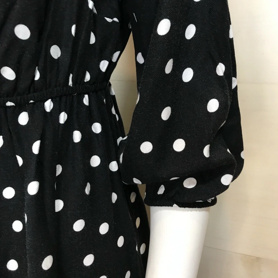Isabel Maternity by Ingrid & Isabel Mujer Punto Lunares Negro XS Foto 3 de 4