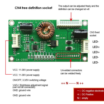 1PCS 10-48 Inch Universal LED TV Constant Current Board Inverter Driver Board