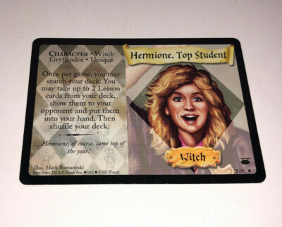 Harry Potter TCG Diagon Alley Hermione Top Student #18/80 Rare