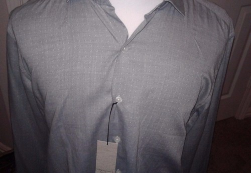 Camisa CULTURATA ROMA ~ XL ~ 17 1/2 44...100% Algodón ~ Hecha en Italia - Imagen 2 de 7