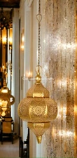 Modern Turkish Hanging Lamps Handmade Moroccan Ceiling Lights Home Lantern Gifts