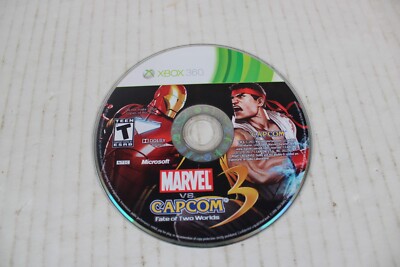 Marvel vs. Capcom 3: Fate of Two Worlds (Microsoft Xbox 360, 2011) disc only