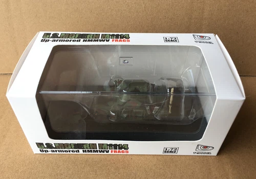 T-Model 1/72 U.S. Army M1114 Humvee Frag5 Heavy Armor Type Finished Model - Picture 6 of 6