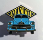<!--F#f_0-->FJ Holden NASCO Blu/Yell Quality Metal Car Badge, Hat Pin, Lapel Pin, 2 clutches<!--F/-->