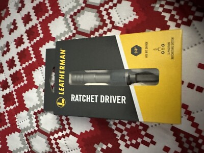 Leatherman Ratchet Driver 1/4 Hex Bit 931030 BRAND NEW IN BOX