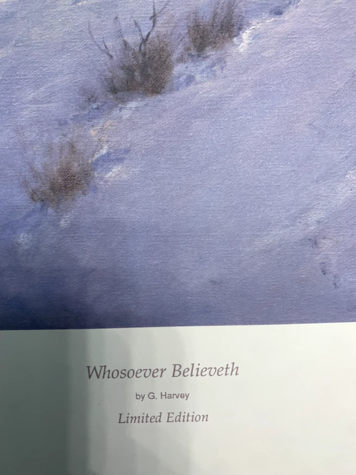 G. Harvey Whoever Believeth Edición Especial 7/74 Foto 4 de 4