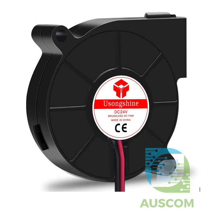 5015 Radial Blower Fan 3D Printer Cooling 5V 12V 24V Quiet Oil