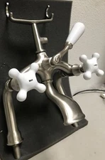 Phylrich K2391D_015 3RING Exposed Tub Deck Mounted - Satin Nickel