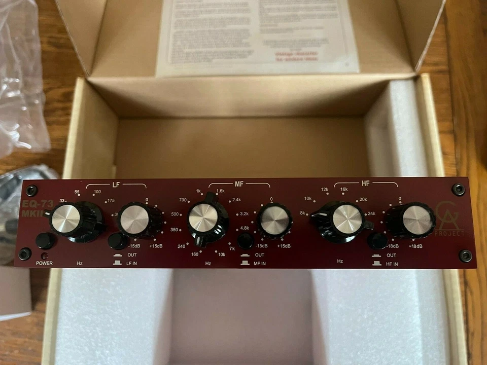 NEW! Golden Age Project EQ-73mk2 Neve Vintage Style EQ 1073 AuthorizedDealer NEW - Image 4 of 4