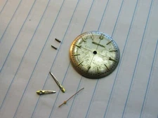 ACCUTRON 214 Mens CROSSHAIRS WATCH DIAL & HANDS Vintage 1960s - 1970s (P)