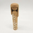 15cm Vintage Japanese Creative KOKESHI Doll – by MIYAJIMA MUHITSU KOE649
