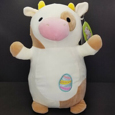 Squishmallow Drella Cow Easter Egg NWT 14" Hug Mees | eBay