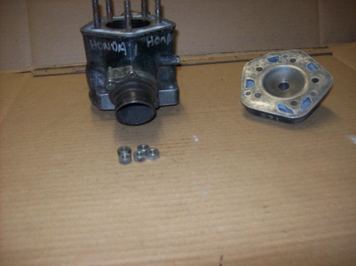 Honda cr 125 moto x Motor Top End Zylinderkopf / Zylinderlauf Scheunenfund - Bild 7 von 10