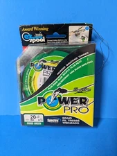 PowerPro  Braided Fishing Line - Moss_Green - 20lb - 150yd/135m (B3)
