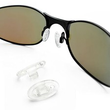 Lenslog Clear Replacement Nose Pads Holder For-Oakley Warden Sunglasses-Opt