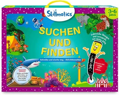 Skillmatics Lernspiel - Suchen und Finden, Geschenke und Vorschullernen, Kinder