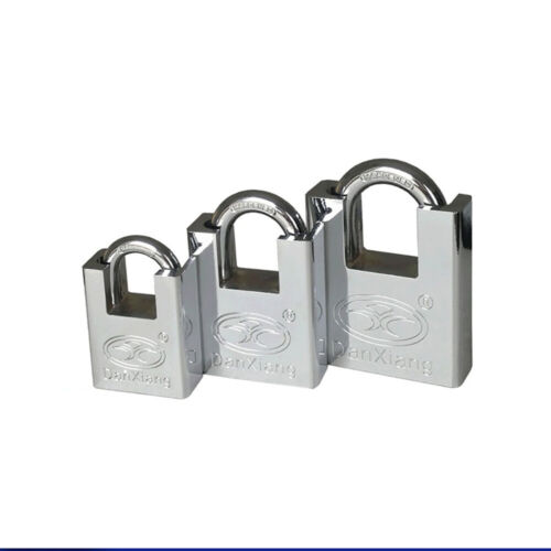 30mm 40mm 50mm 60mm Heavy Duty Container Padlock 3 Keys Lock safe Waterproof - Picture 1 of 5