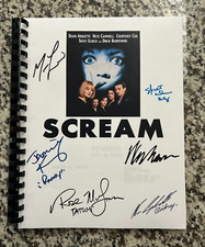 Scream 1996 REPRINT signed Horror Movie Script Full Screenplay Script
