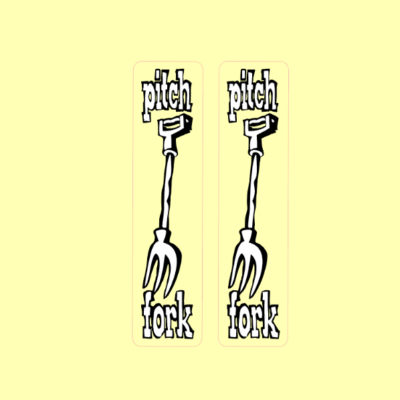 S&M Bikes Pitchfork decals | eBay