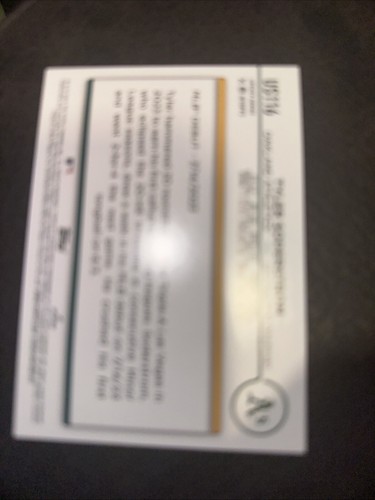 2024 Topps Update Series - Rookie Debut Fall Foil #US116 Tyler Soderstrom... - Picture 2 of 2