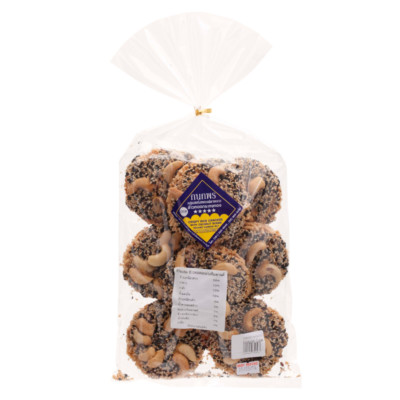 Thai snack food mixed cashew nut  rice bakery crust Crispy cake 200g (Kao Tung )