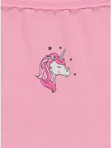 10 Paar Mädchen Einhorn kurze Boxerhose Unterwäsche Leopard rosa lila 13-16 Jahre - Bild 3 von 3