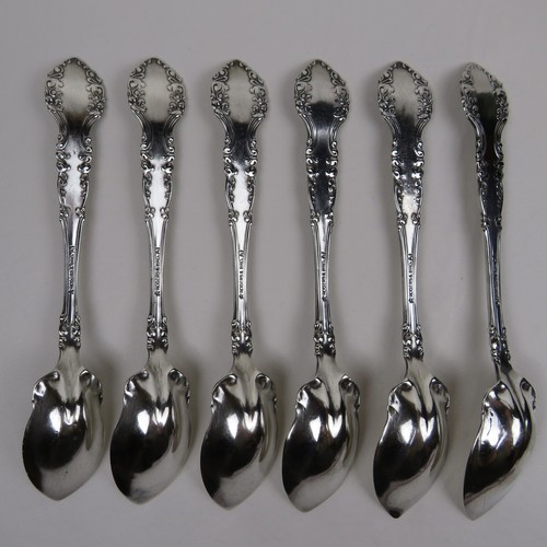 Set of 6 Vintage Rogers & Bro. Silverplate Grapefruit Spoons New Century 1898 AI - Picture 2 of 3