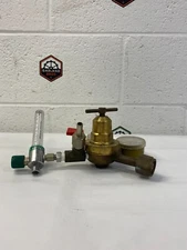 Radnor RC250-50F540 Compressed Gas Regulator W/Amex FMAO17094CQ Flow Meter