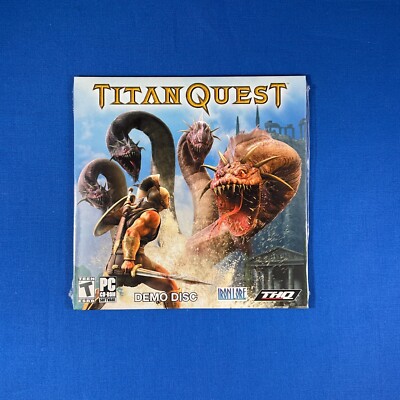 Titan Quest Promo Demo Disc PC CD-ROM THQ 2006 Sealed