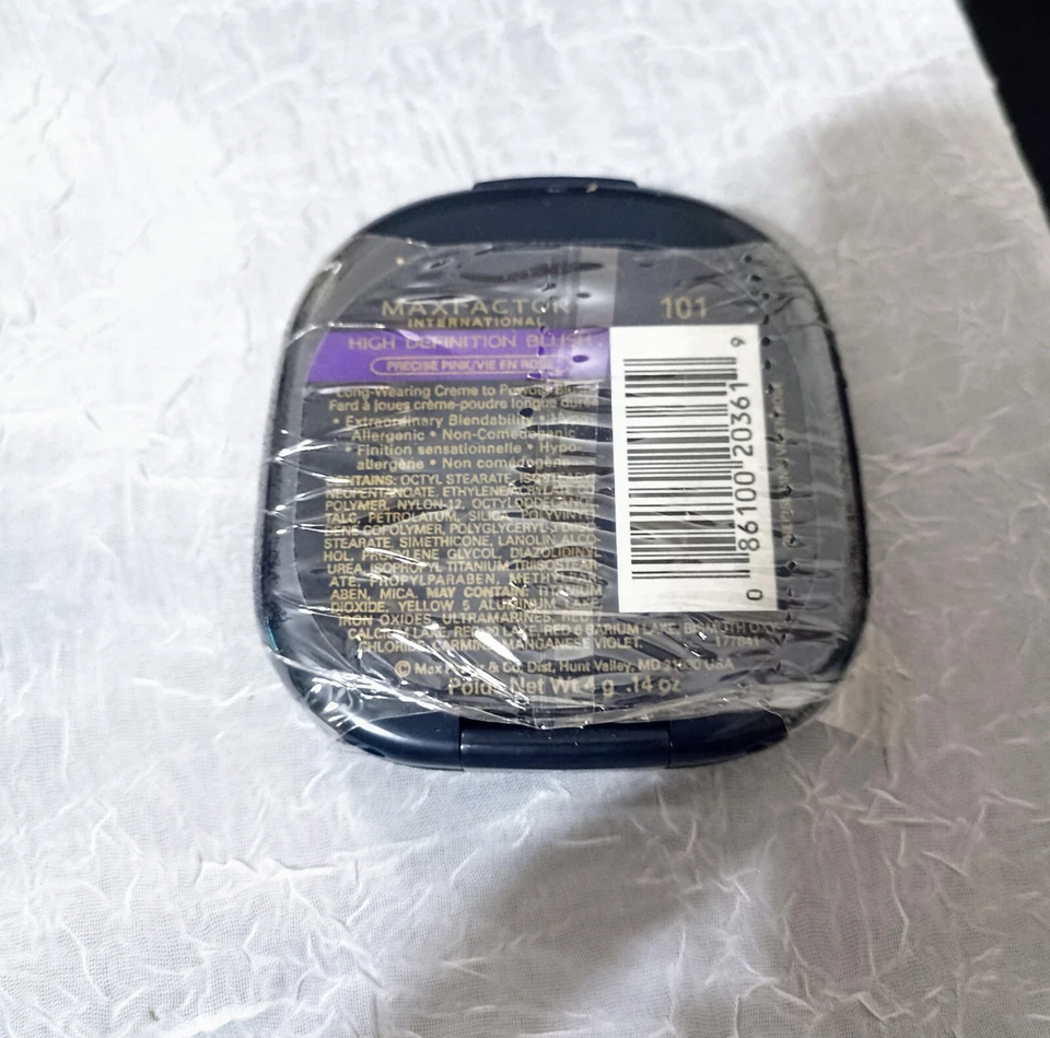 Rubor de alta definición Max Factor #101 rosa preciso sellado de fábrica. Tengo 3. Foto 3 de 4