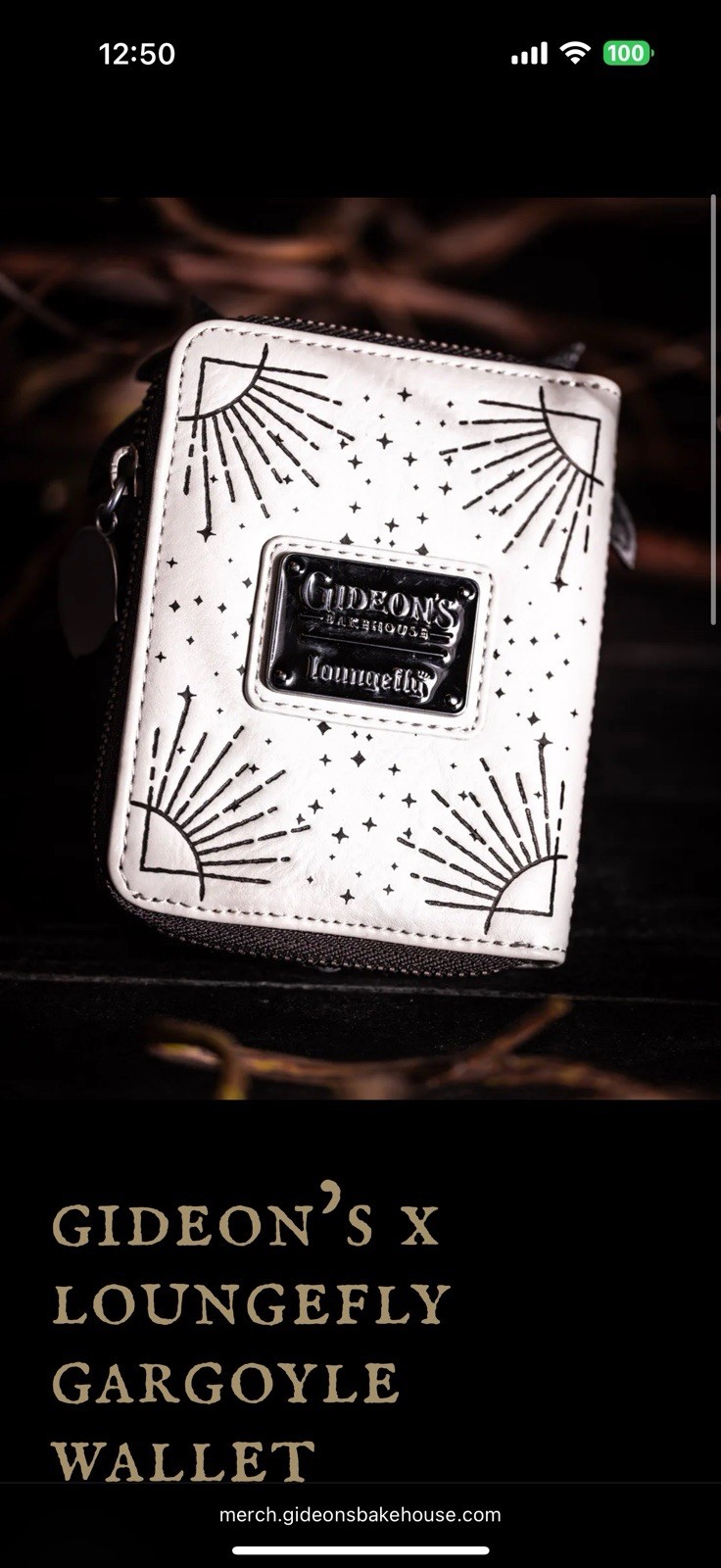 Gideon’s Bakehouse Loungefly Gargoyle wallet NWT Pre-sale