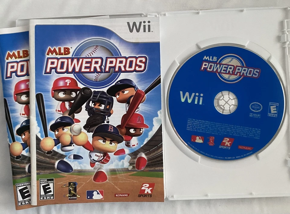 MLB Power Pros Game (Nintendo Wii, 2007) A - Image 3 of 3