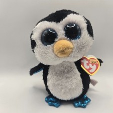 Ty Beanie Boos 6in Waddles the Black and White Penguin Plush 2017 Retired
