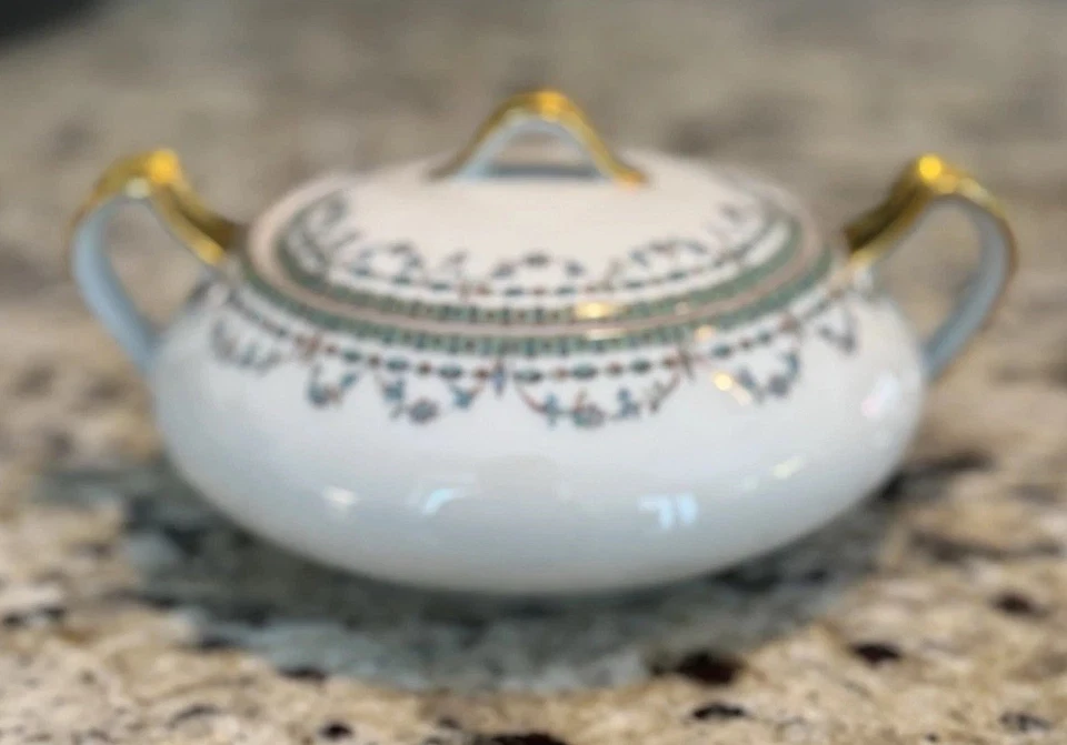 Лиможский фарфор Haviland «Durana» сливочник и сахарница/середина 20 века - Изображение 3 из 4